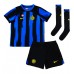 Inter Milan Lautaro Martinez #10 Dětské Domácí dres komplet 2023-24 Krátký Rukáv (+ trenýrky)